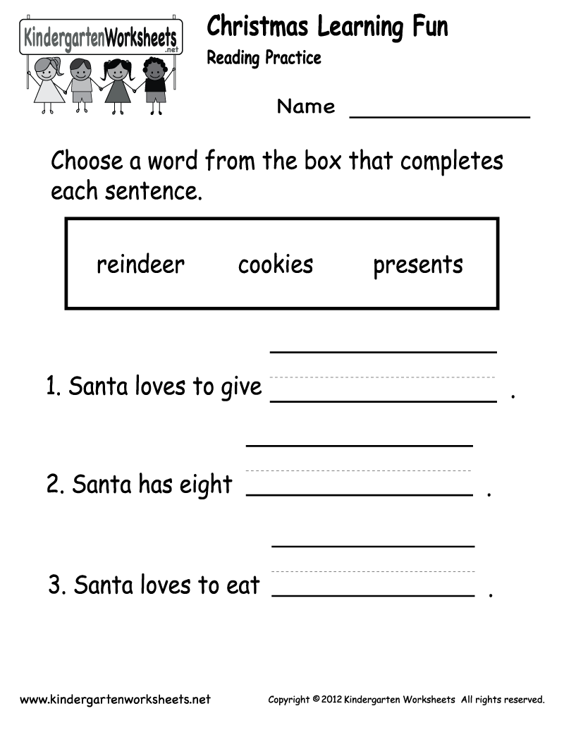 Christmas Reading Activities â Fun For Christmas
